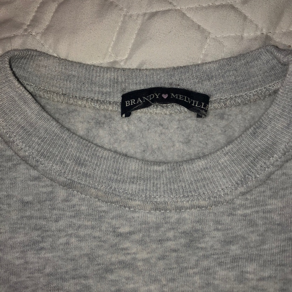 Brandy Melville Gray crewneck